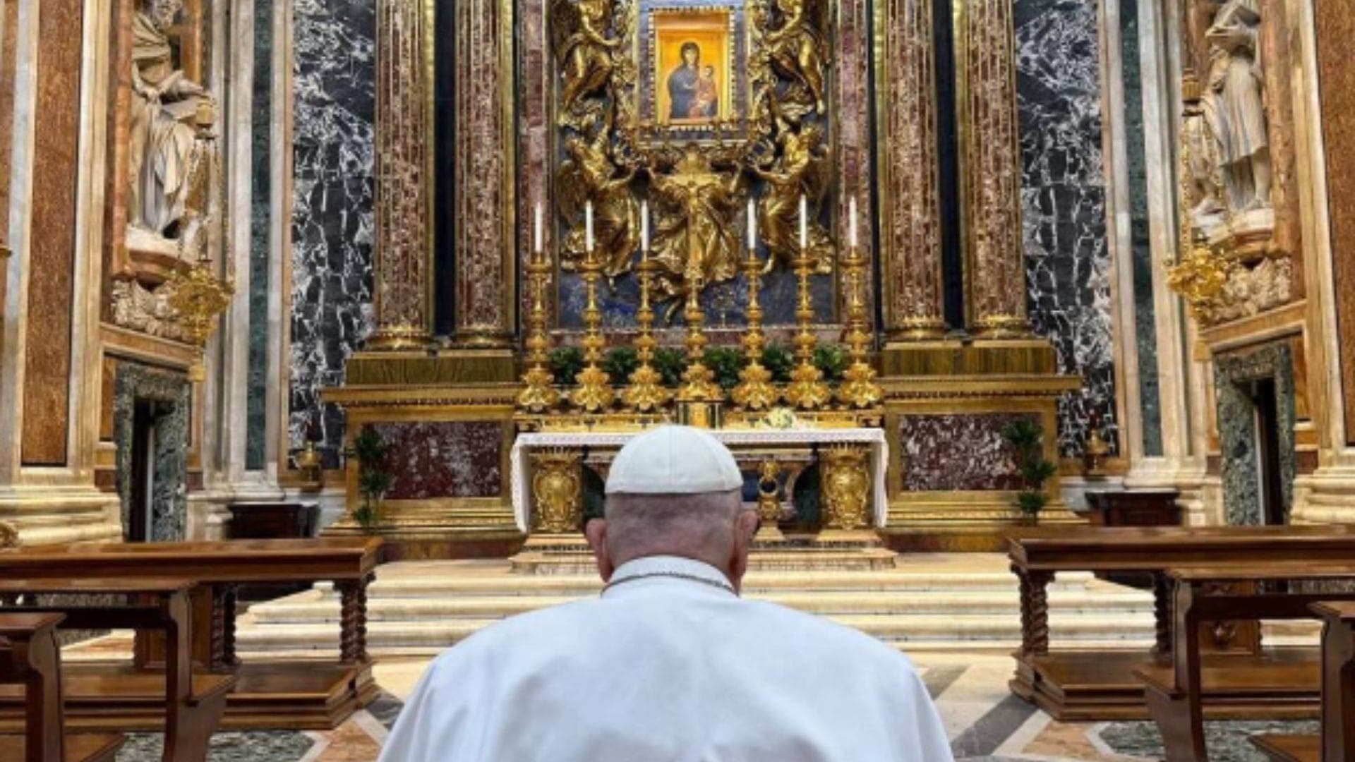 Papa Francisco visitou Basílica de Santa Maria Maior