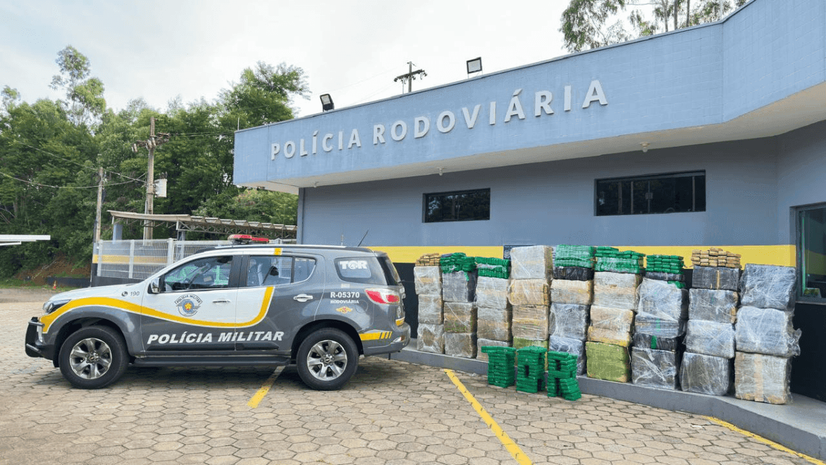 O flagrante foi feito na Rodovia Castello Branco, em Avaré