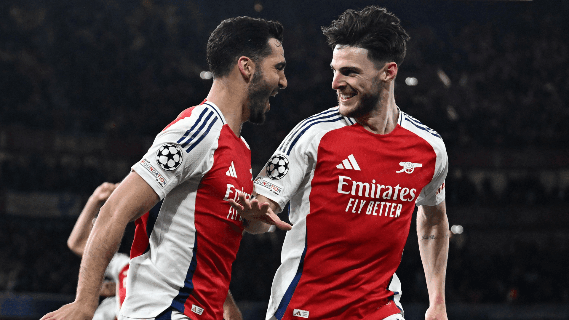 Arsenal goleou o Real Madrid no jogo de ida das quartas de final da Champions League