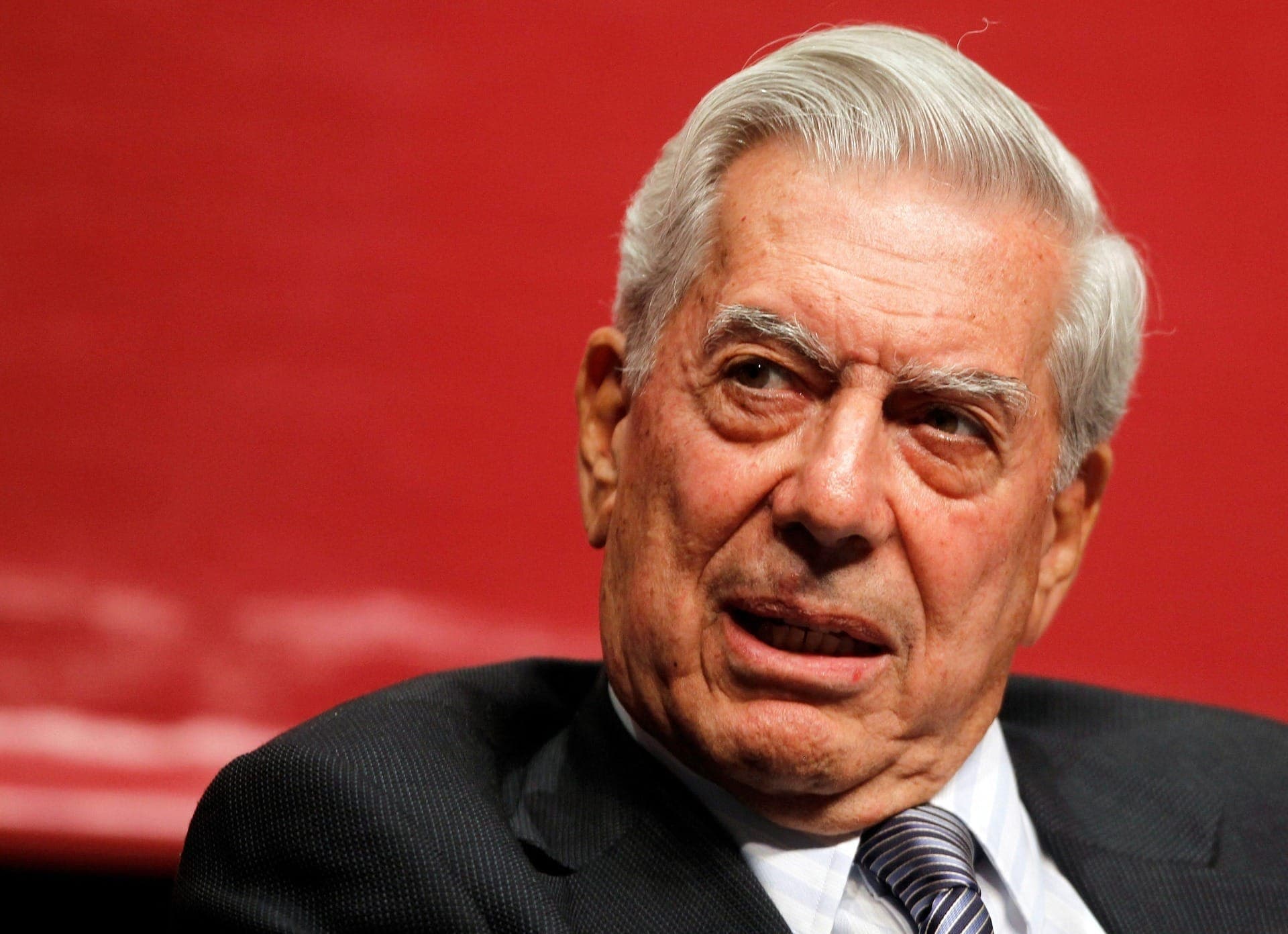 Ganhador do Prêmio Nobel de Literatura, Mario Vargas Llosa