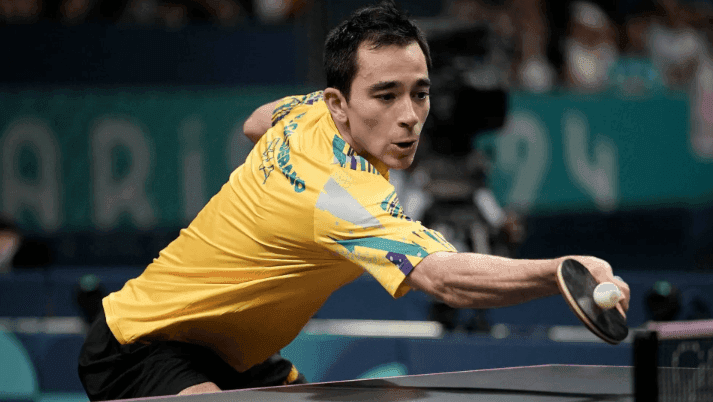 Brasileiro eliminou o chinês Wang Chuqin por 4 sets a 3