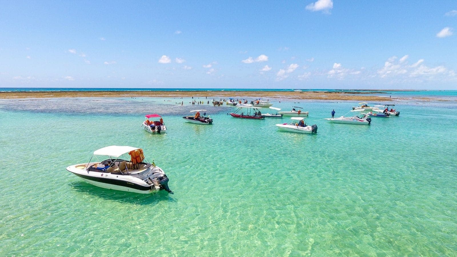 Maragogi, um dos principais destinos turísticos de Alagoas; turistas feridos são de Goiás