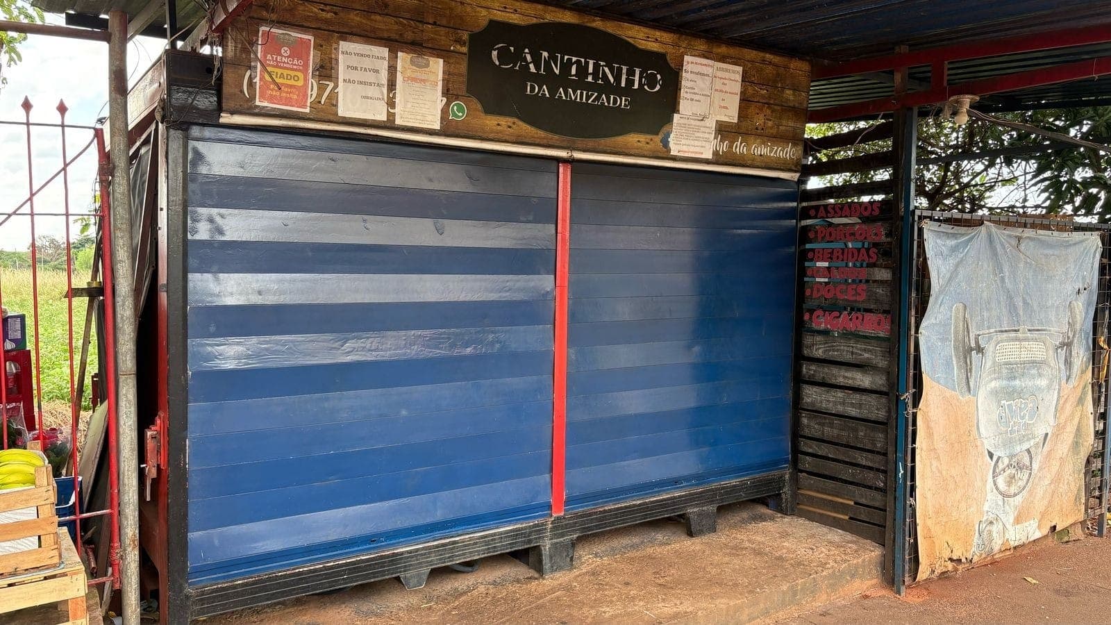O crime ocorreu no bar Cantinho da Amizade
