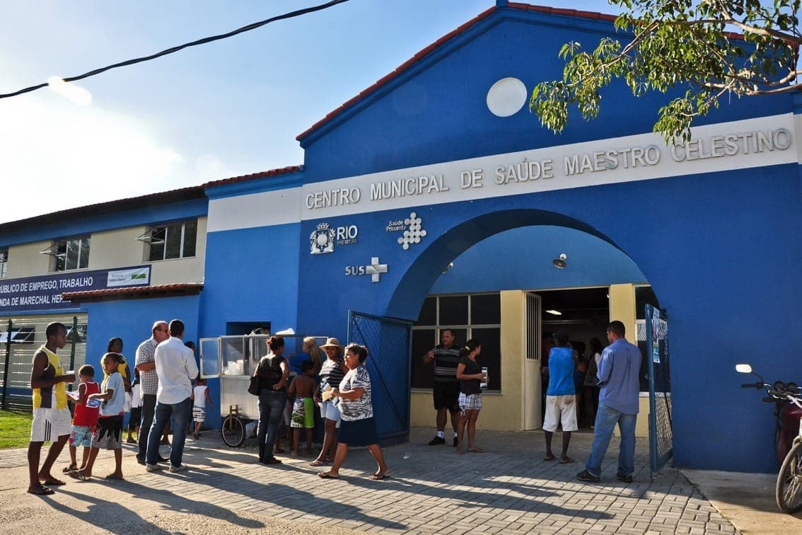 Clínica da Família Maestro Celestino, em Marechal Hermes