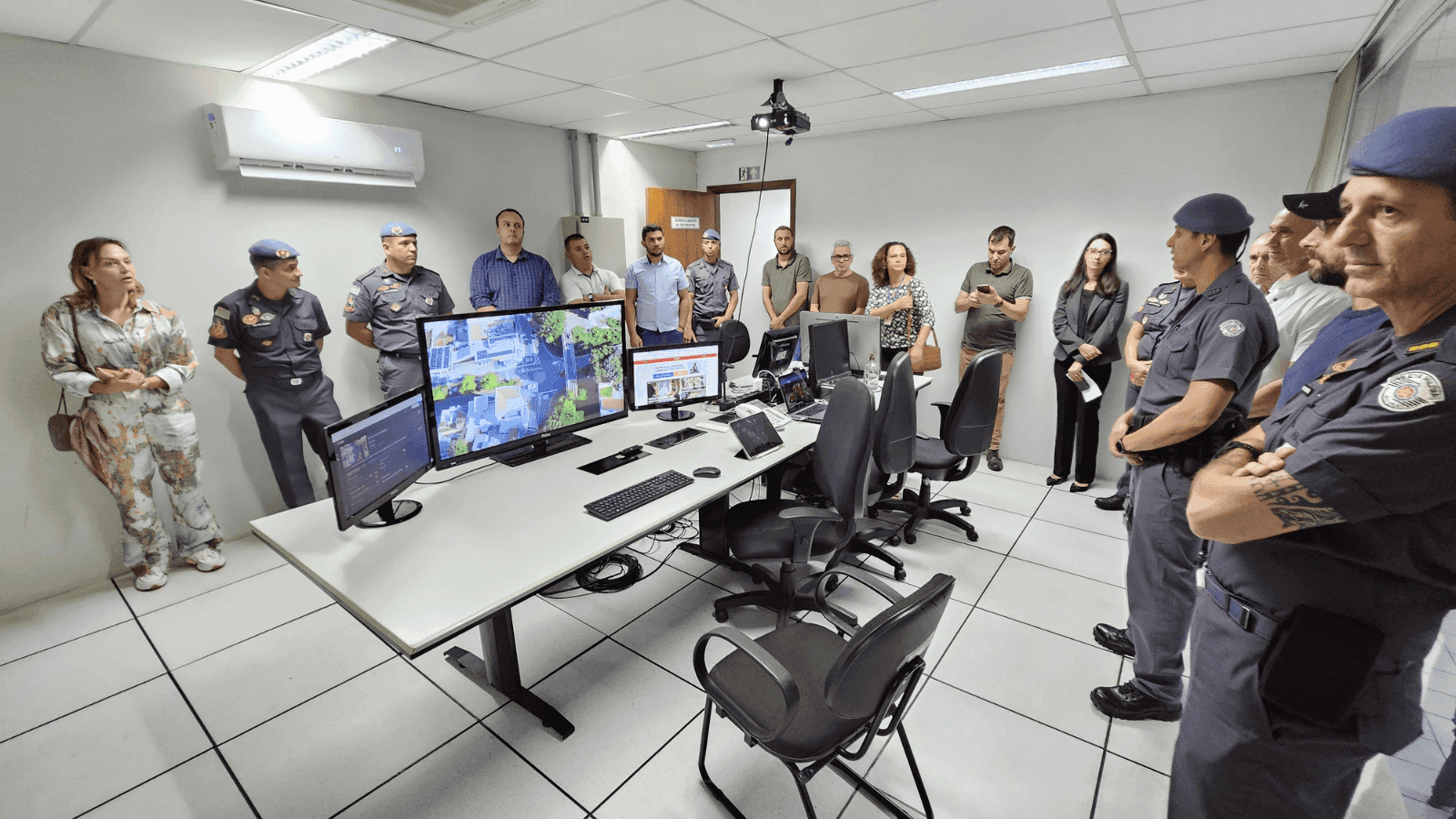 A proposta é integrar Centro de Emergência Multiagências