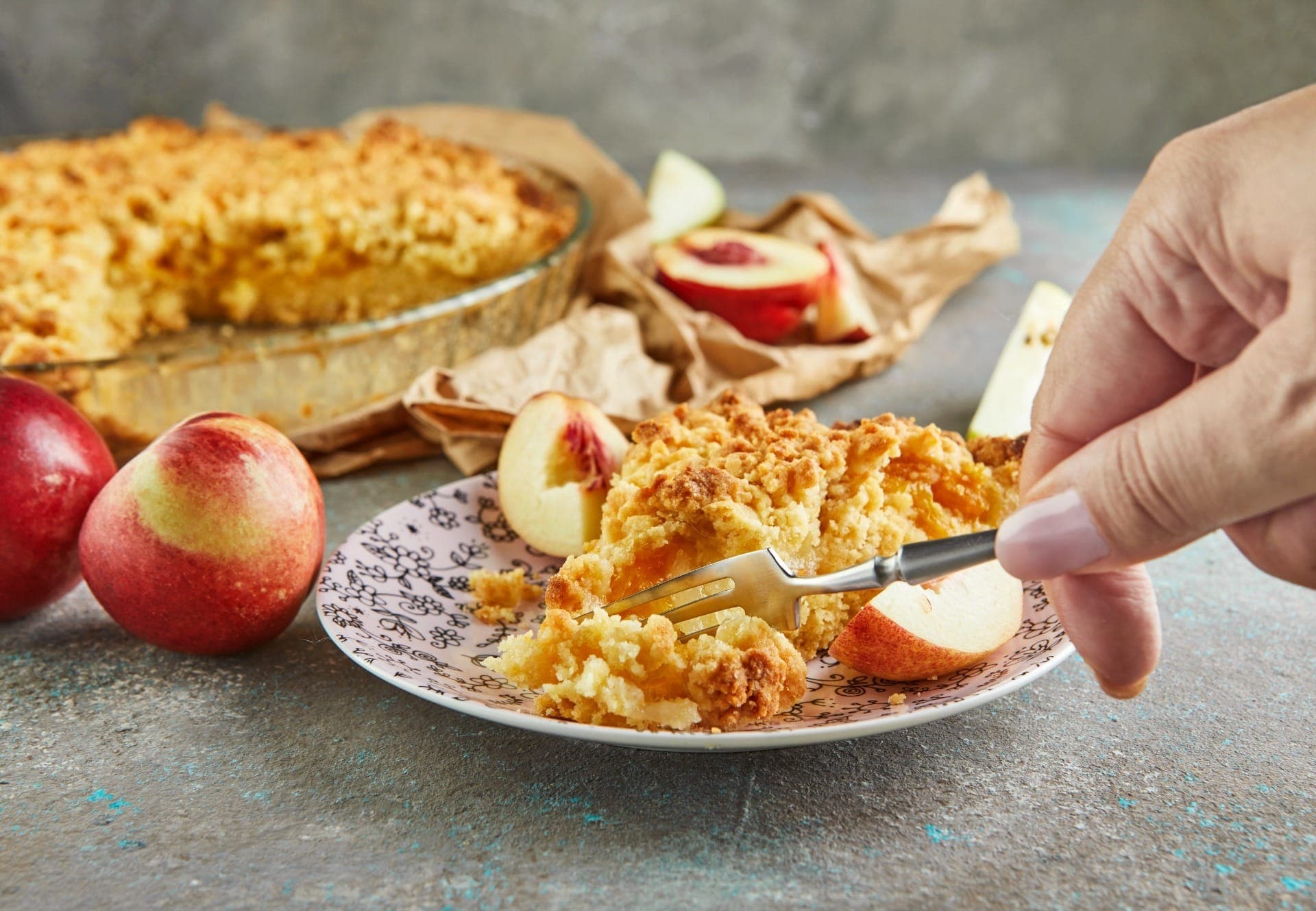 Crumble de maçã