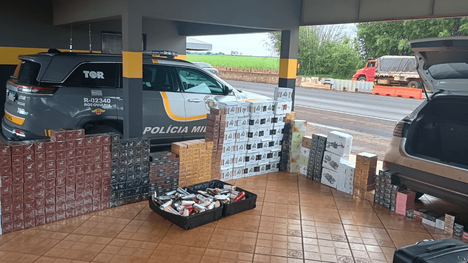 A mercadoria foi avaliada em quase R$ 40 mil
