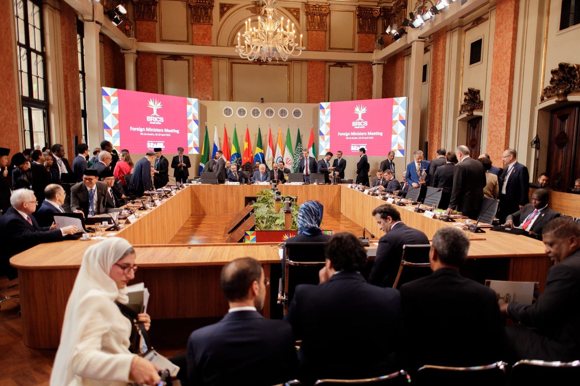 A reunião de chanceleres da Presidência Brasileira do BRICS