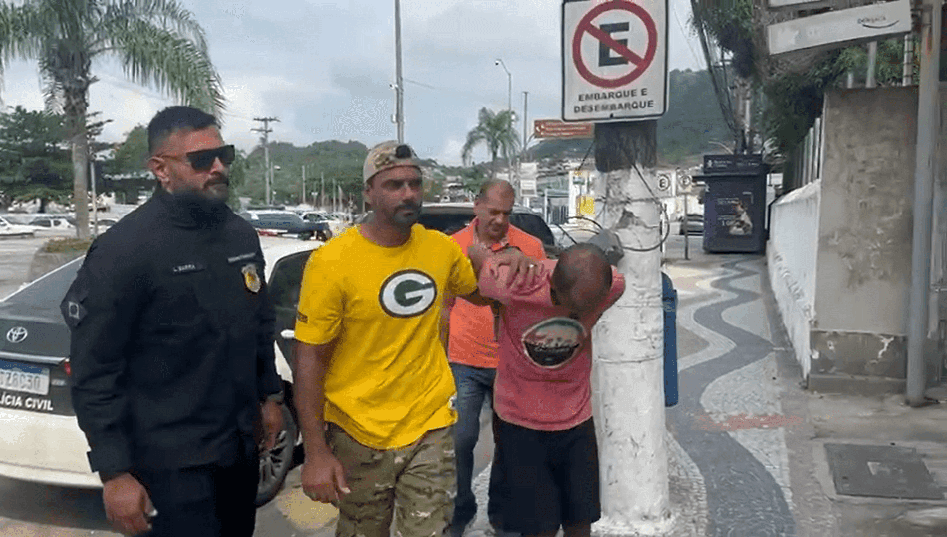Preso identificado como Michael da Silva Tenchinio