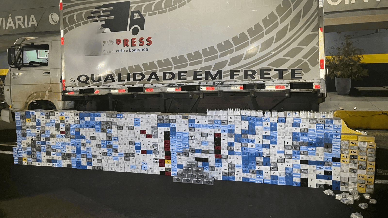A mercadoria foi apreendida em Presidente Venceslau