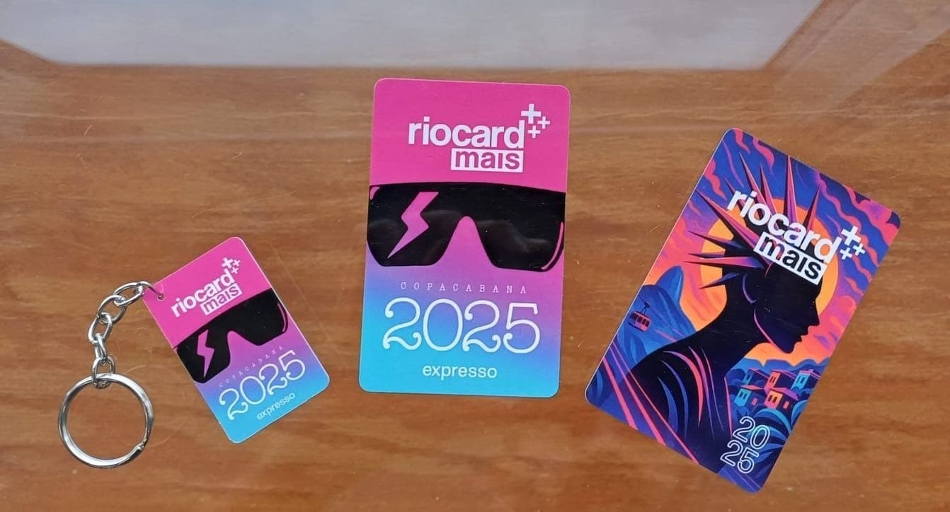 Cartões temáticos para show da Lady Gaga em Copacabana