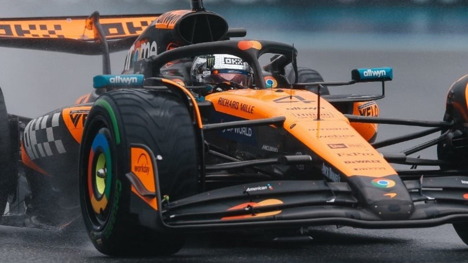Lando Norris (McLaren) na corrida sprint do GP de Miami 2025