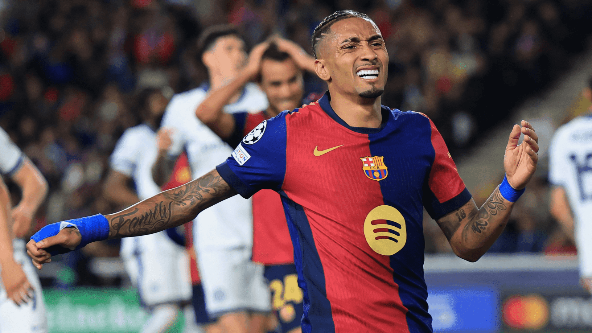 Após suado empate contra a Inter de Milão na Catalunha, Barcelona de Raphinha tem desafio nesta terça, em Milão, para chegar à final da Champions