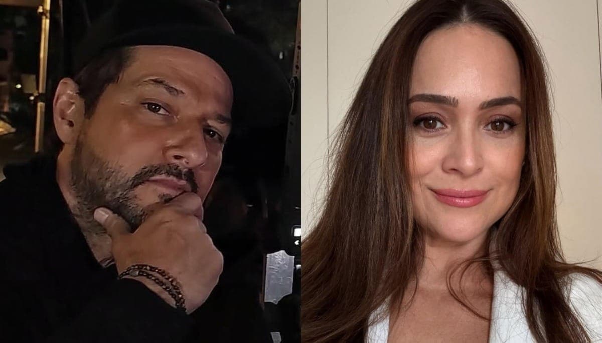 Marcelo Serrado e Gabriela Duarte viveram um affair