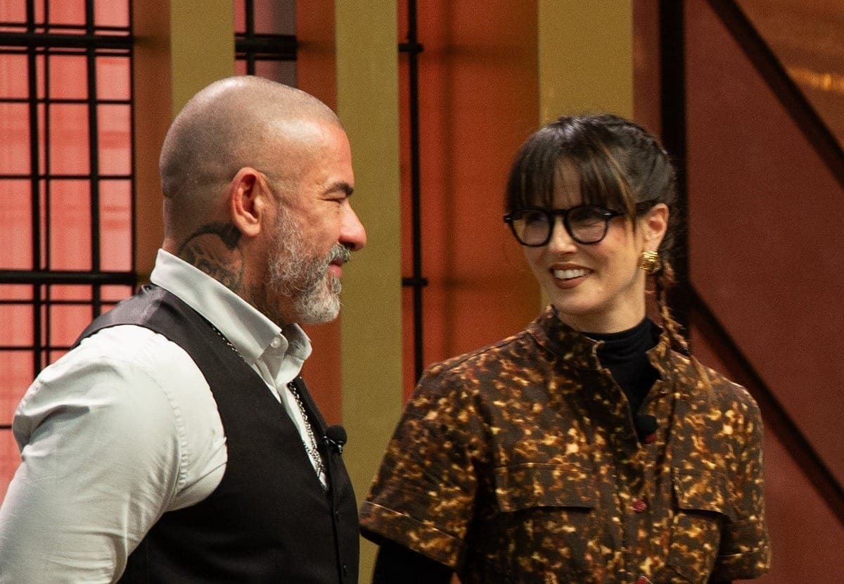 Henrique Fogaça e Helena Rizzo no MasterChef