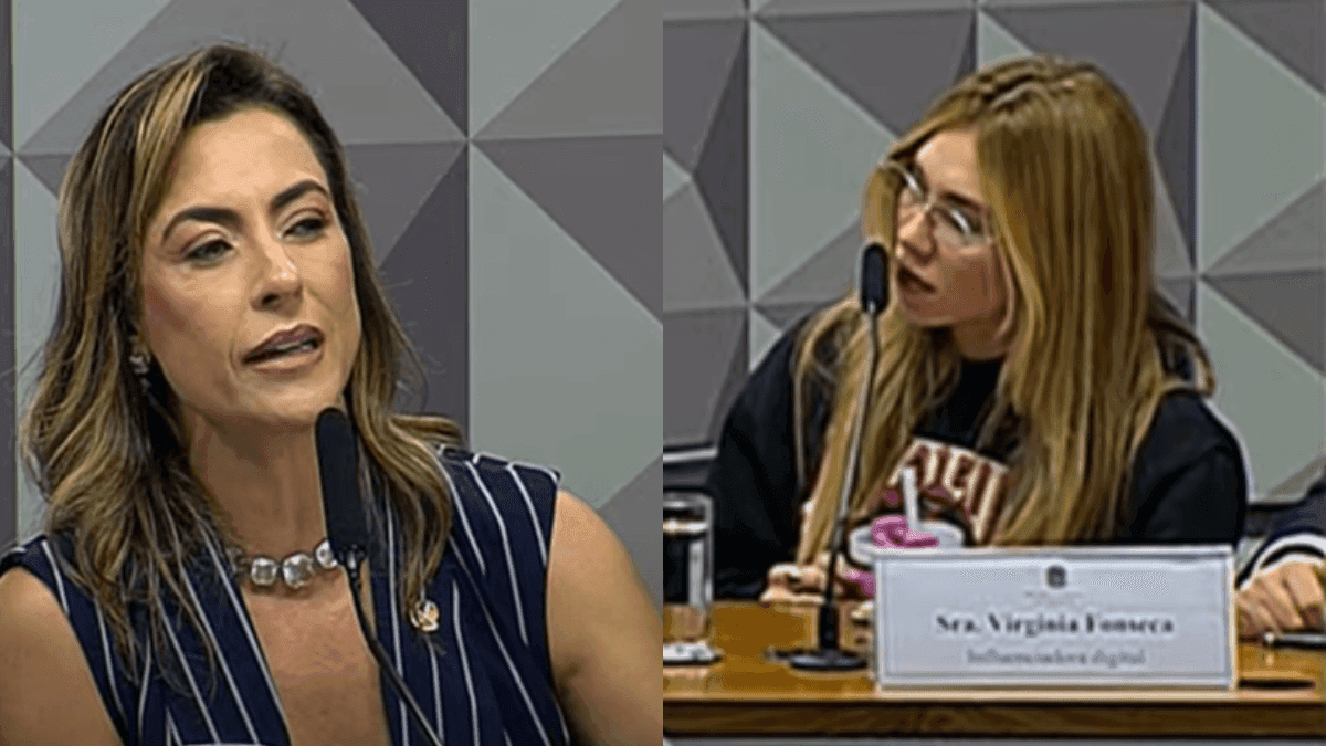 Virginia Fonseca bate boca com Soraya Thronicke na CPI das Bets