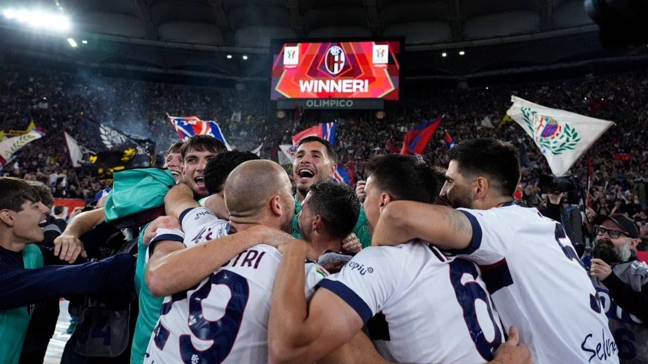 Bologna venceu o Milan e fez história na Itália