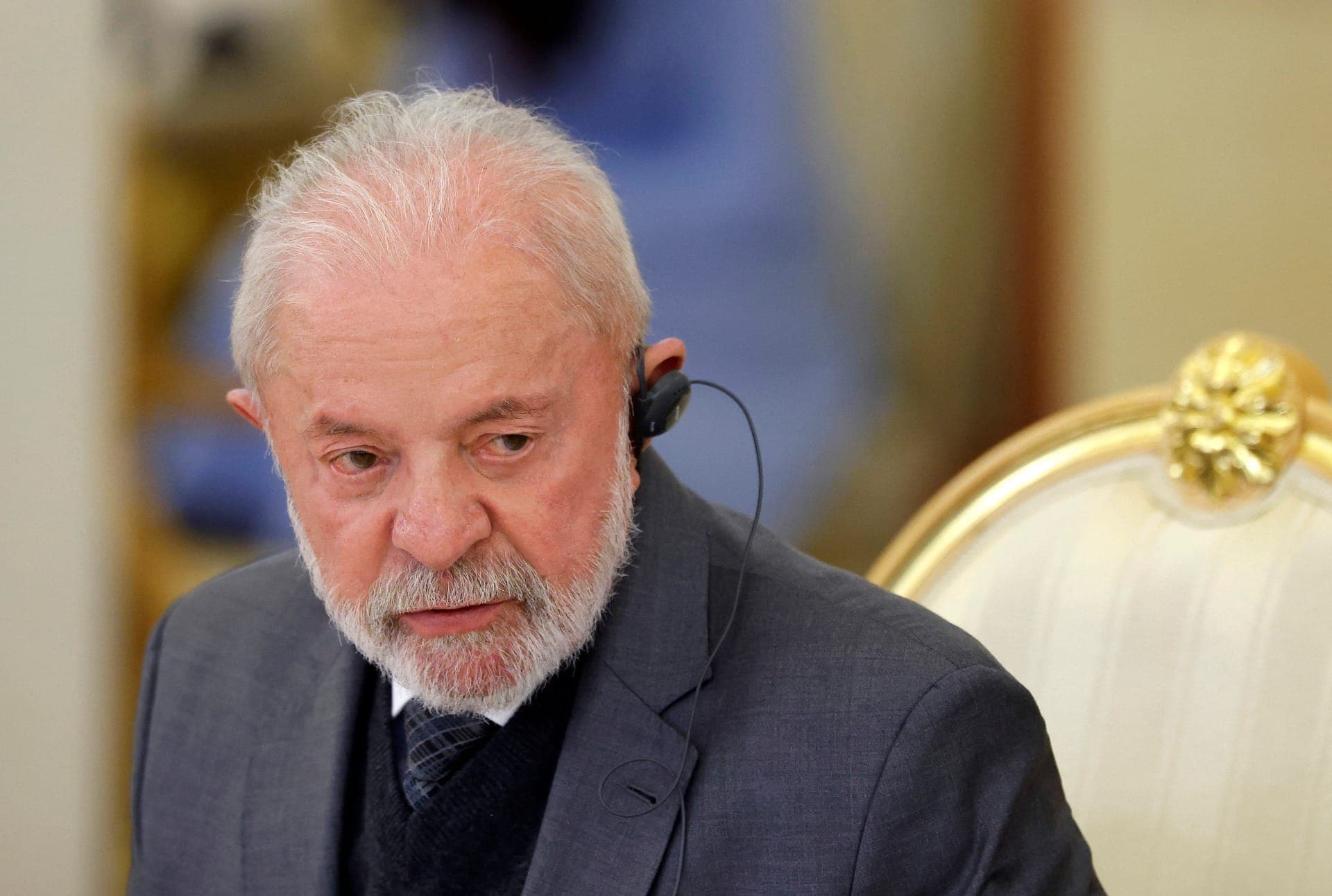 Presidente Luiz Inácio Lula da Silva (PT) durante passagem pela China