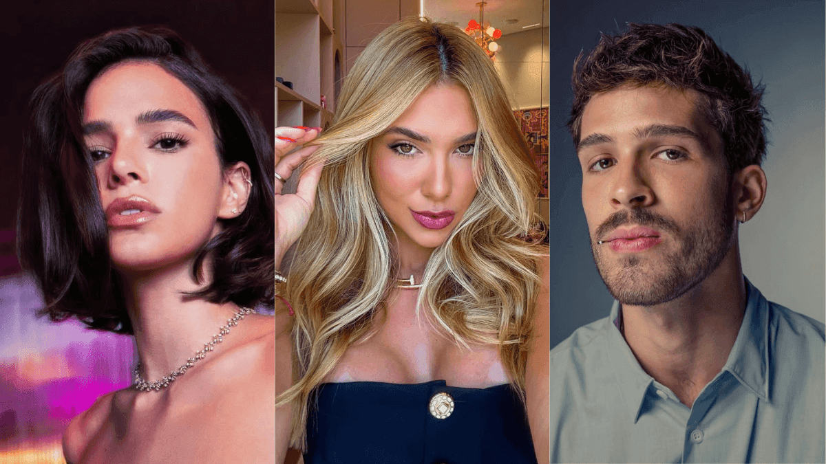 Bruna Marquezine, Virginia Fonseca e João Guilherme