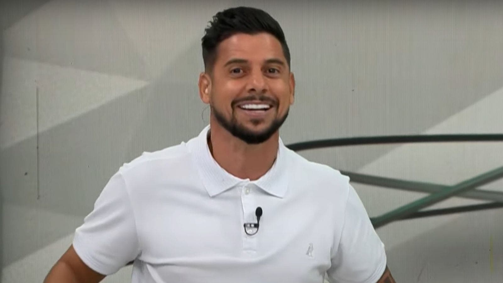 Cicinho, no "Jogo Aberto da Band