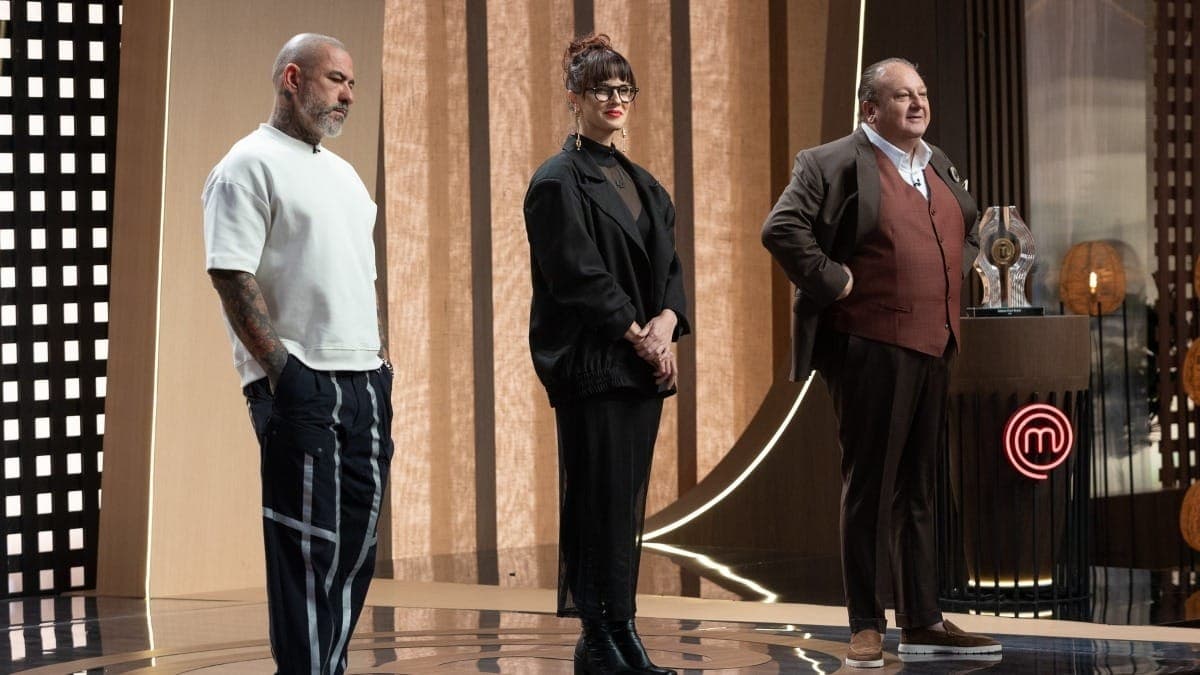 Henrique Fogaça, Helena Rizzo e Erick Jacquin no MasterChef 2025
