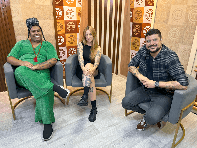 Will Duarte e Gabi P são repórteres do QG MasterChef