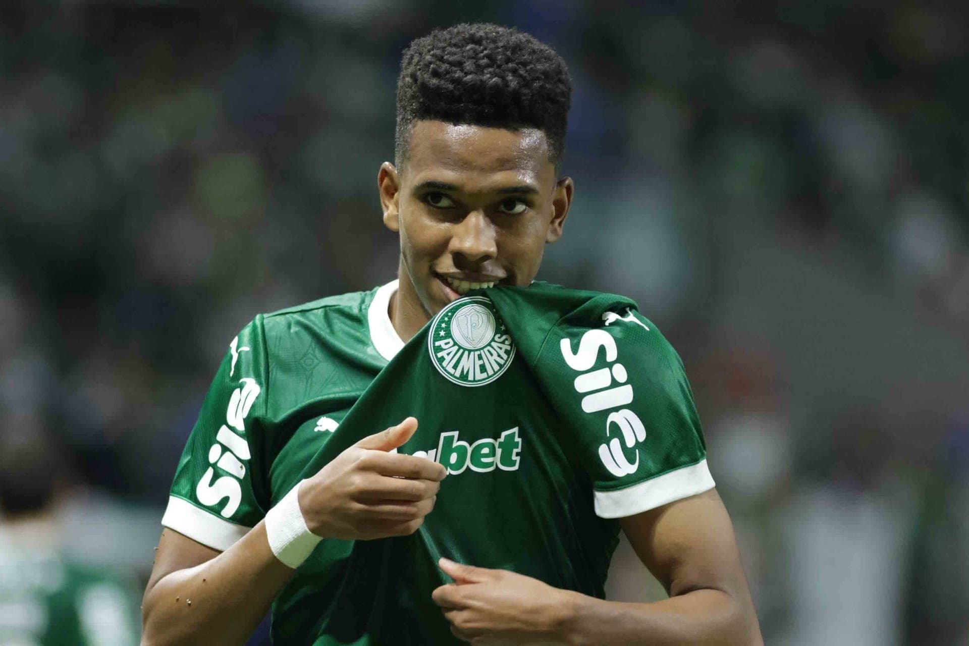 Estevão fez 2 gols no Allianz Parque