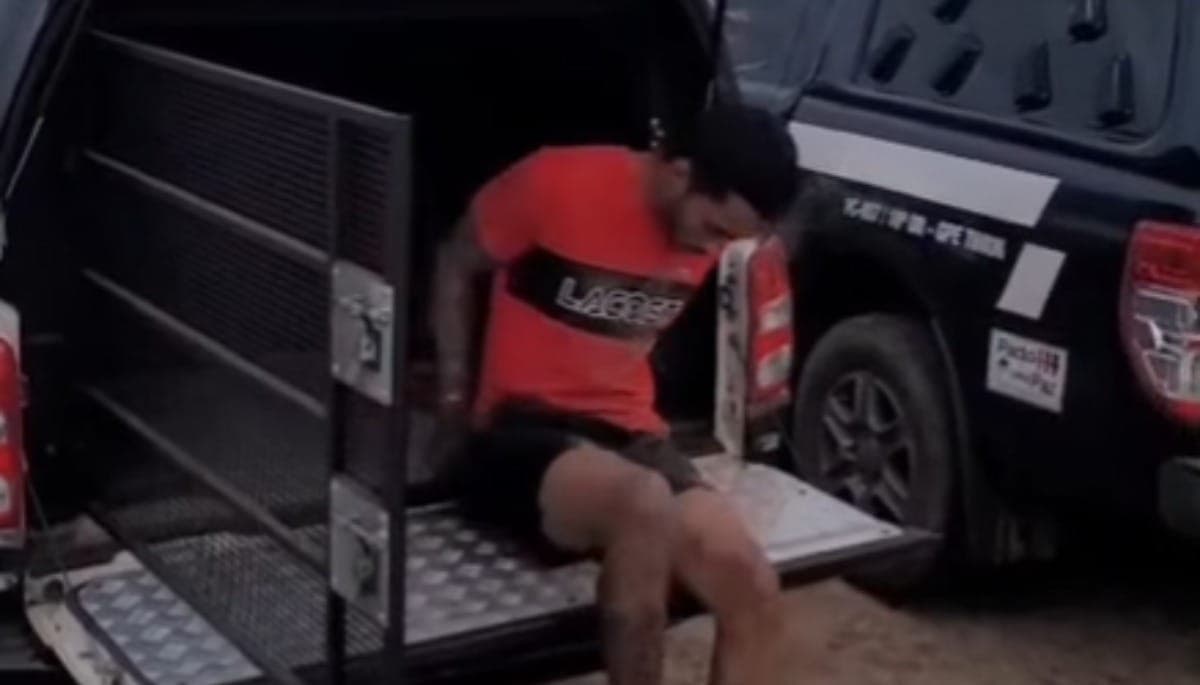 O criminoso conhecido como "Pato Preto"