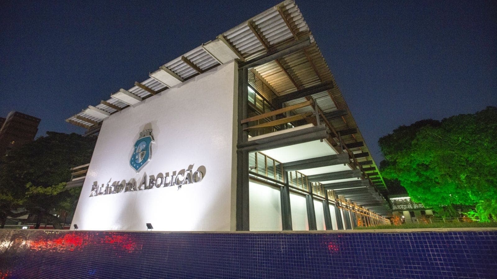 Palácio da Abolição, no Ceará, sede do Governo do Estado