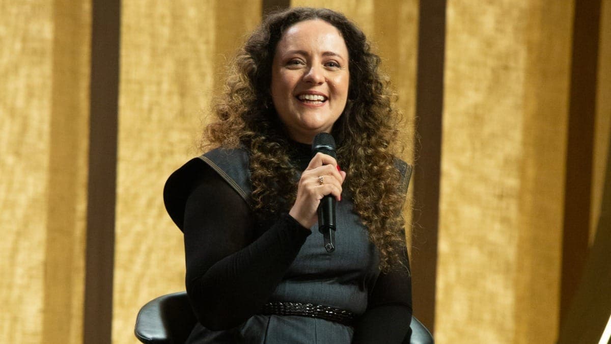Marisa Mestiço na coletiva de imprensa do MasterChef 2025