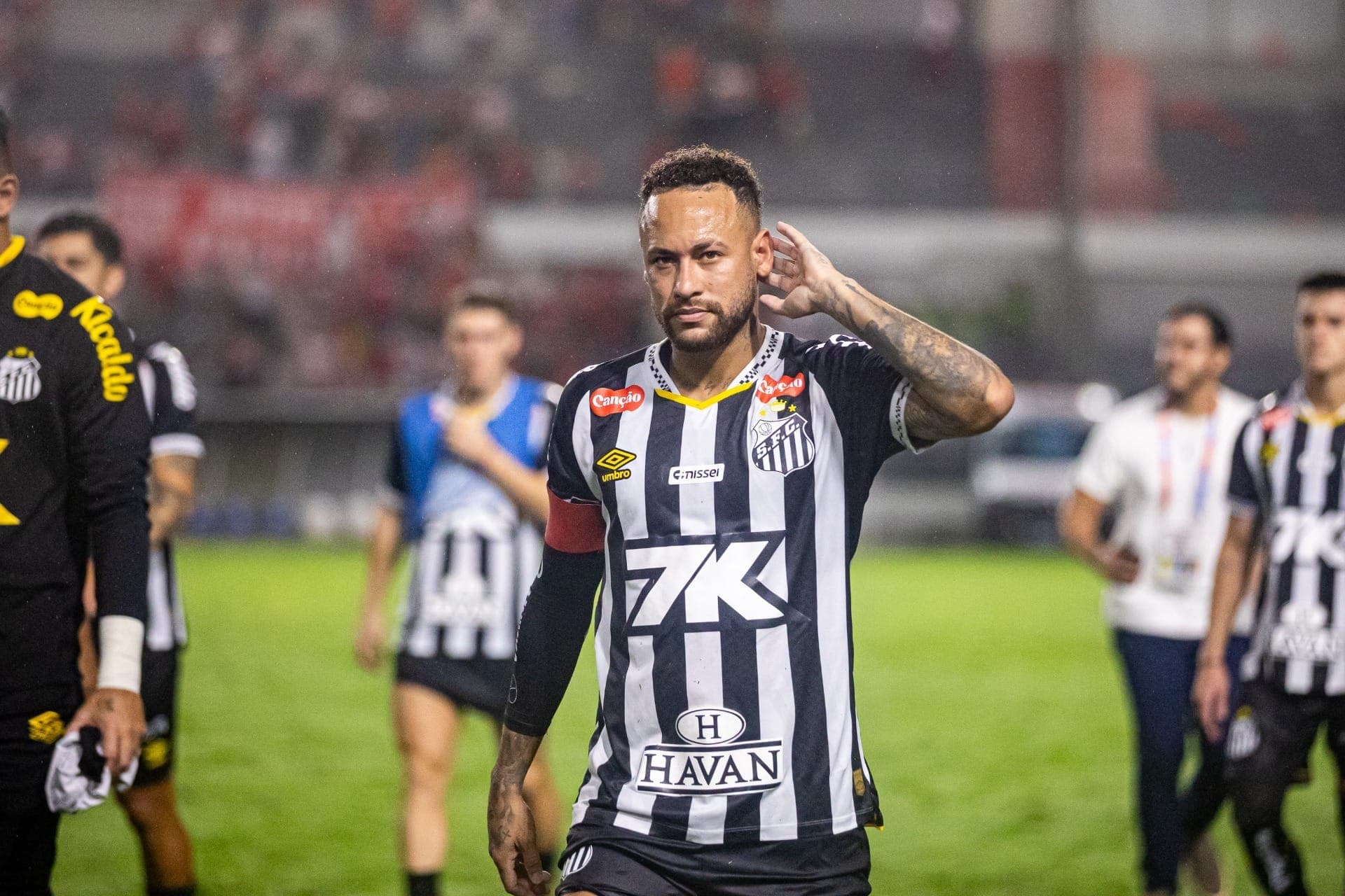 Neymar, atacante do Santos