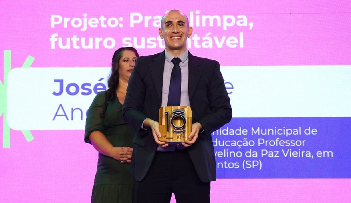Professor José Simões foi premiado com projeto sobre sustentabilidade