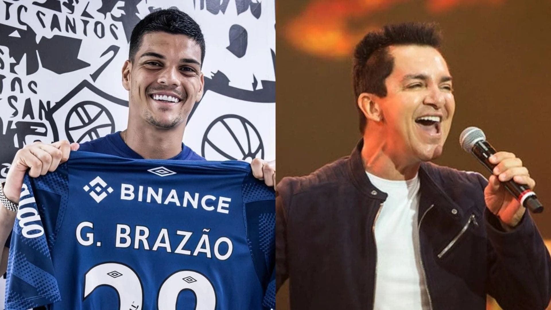 Gabriel Brazão e Regis Danese