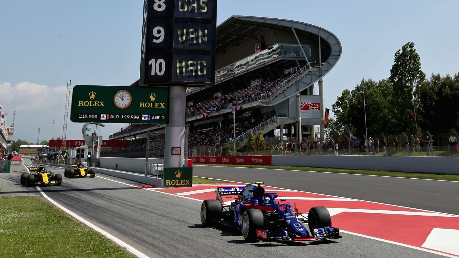 Circuito de Barcelona (foto de 2018) tem contrato com a F1 até 2026, mas deve receber prova com outro nome no ano que vem