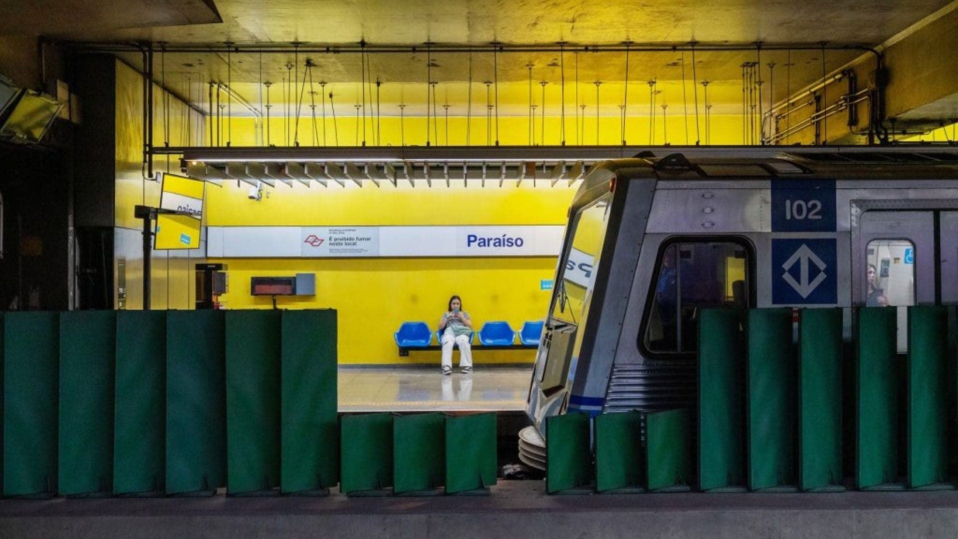 Falha ocorreu na estação Paraíso