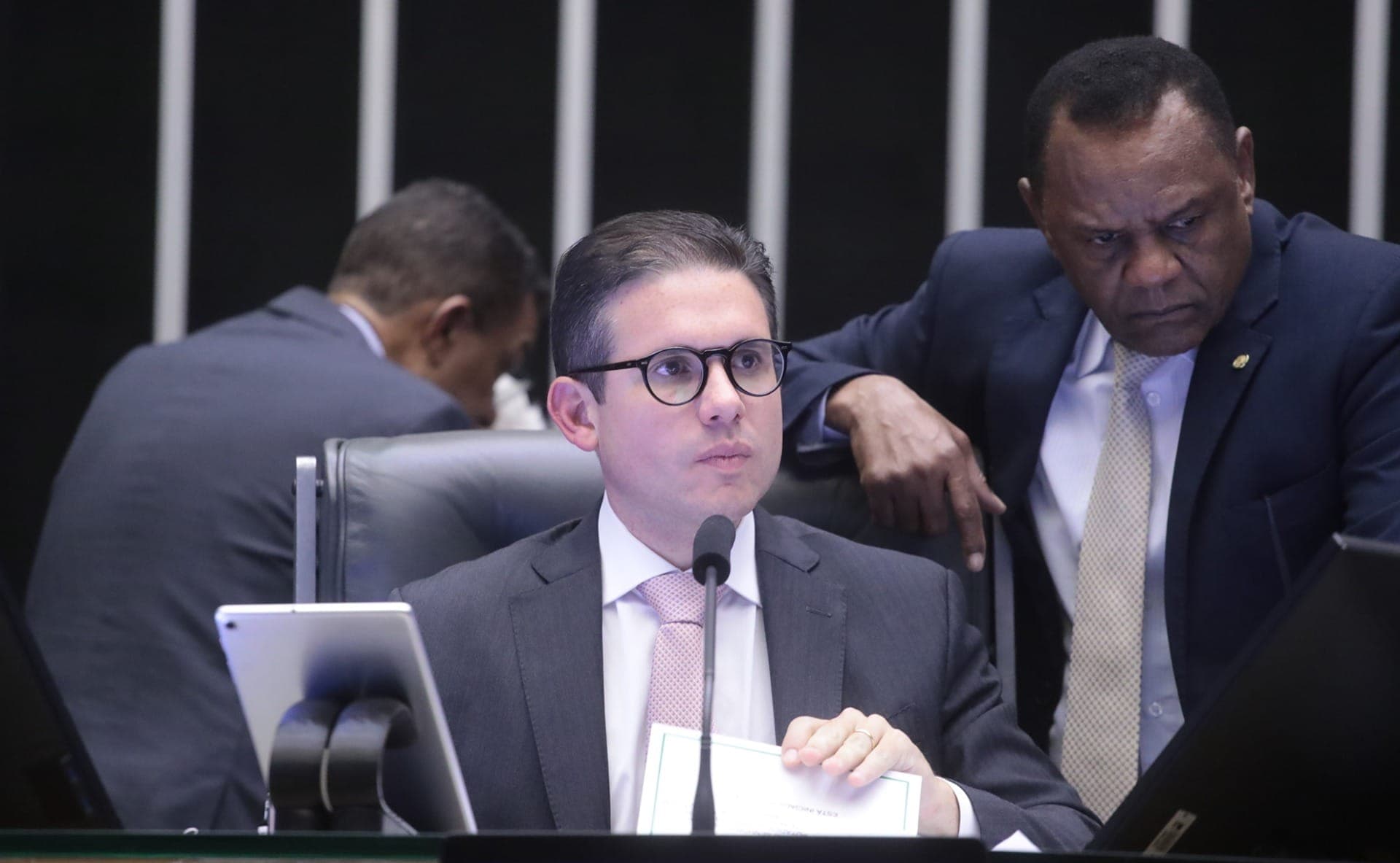 Presidente da Câmara dos Deputados, Hugo Motta (REPUBLICANOS - PB)
