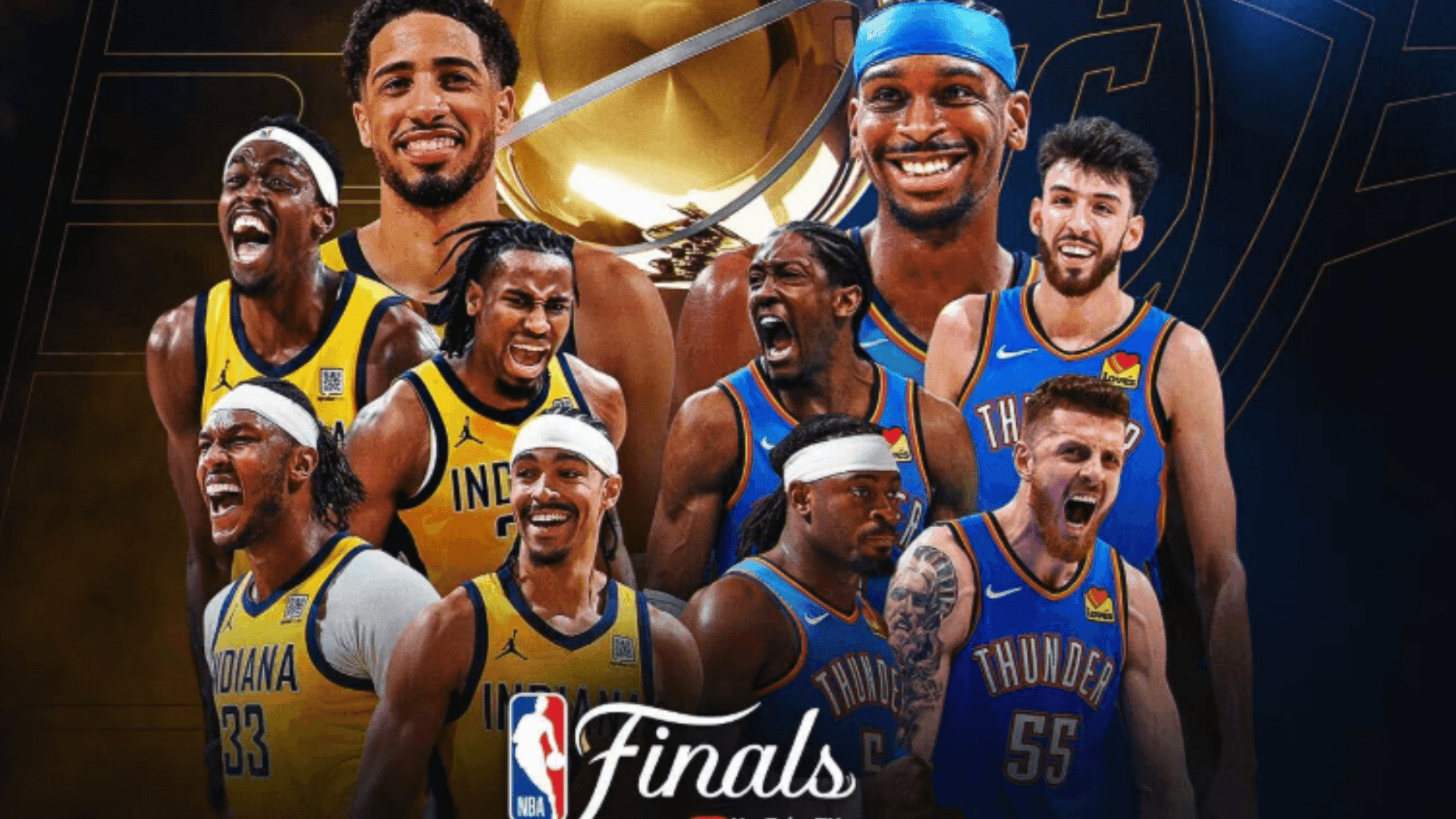 Ginásio Paycom Center, em Oklahoma, recebe na quinta-feira (5), às 21h30 de Brasília, Oklahoma City Thunder x Indiana Pacers, jogo 1 das Finais da NBA