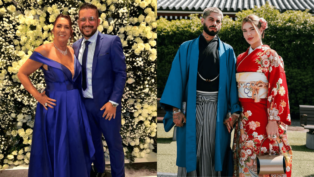 Margareth Serrão, Danilo Nascimento, Zé Felipe e Virginia