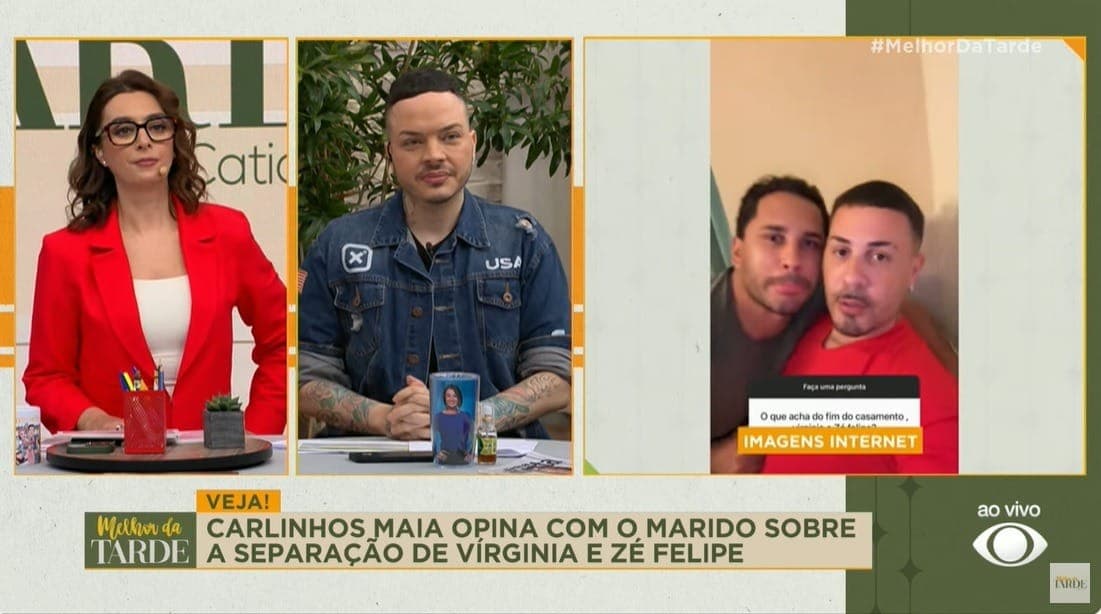 Carlinhos Maia sobre término de Virgínia e Zé Felipe: "Massacre digital"