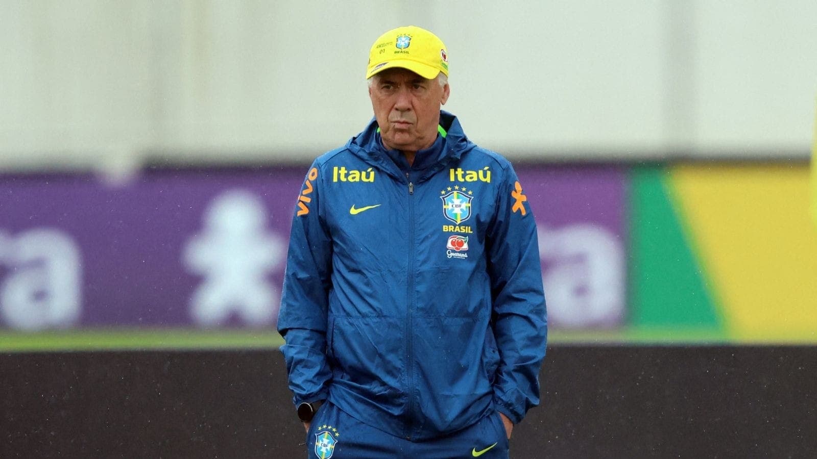 Carlo Ancelotti, técnico da Seleção