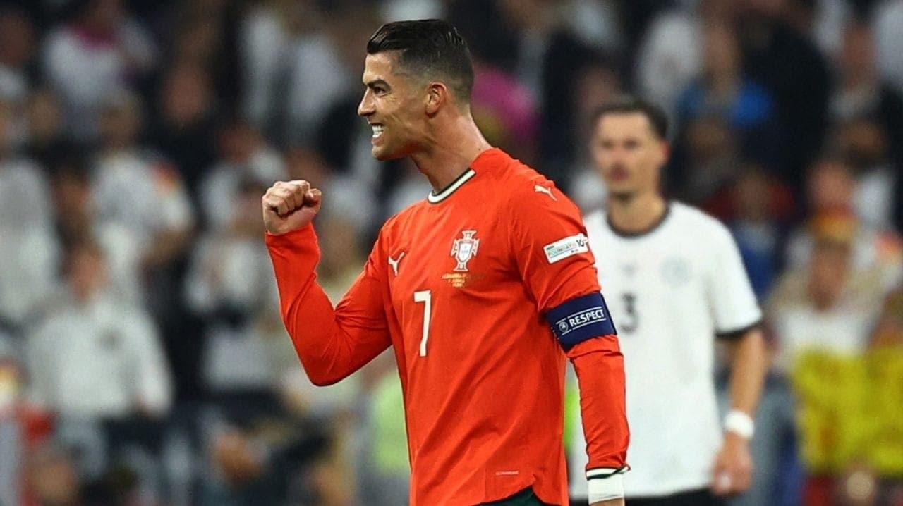 Cristiano Ronaldo decidiu jogo contra a Alemanha