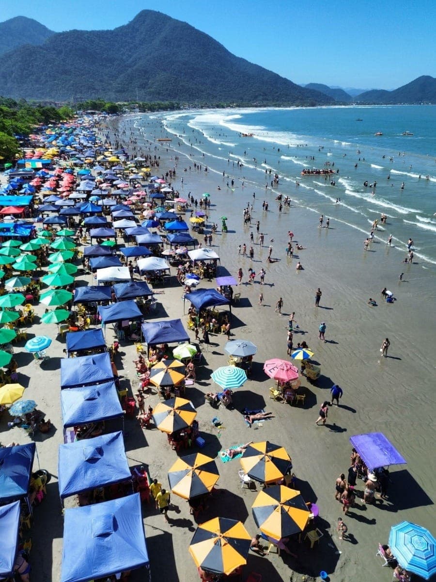 Fiscalização nas praias fica por conta das Secretarias Municipais de Turismo, Meio Ambiente e Posturas