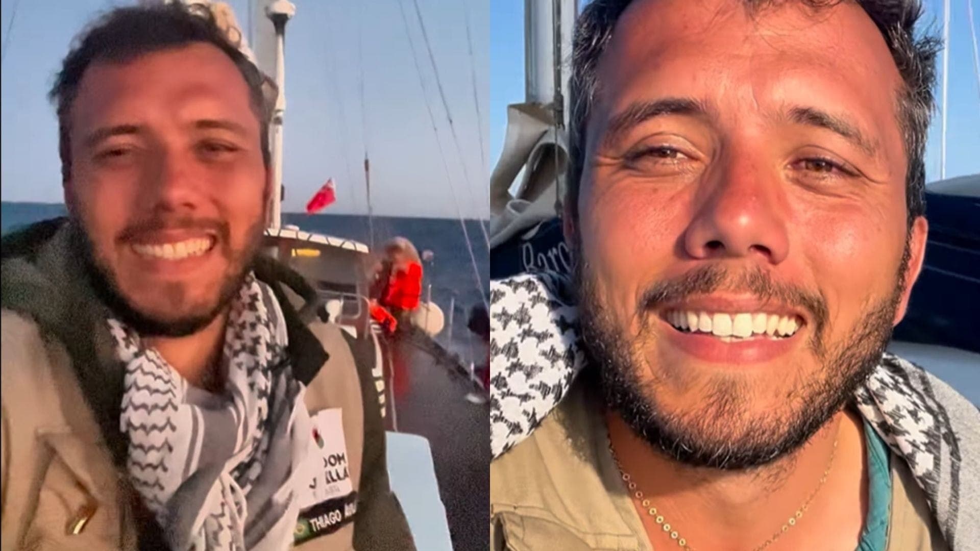 Thiago Ávila, ativista que está em navio com Greta Thumberg
