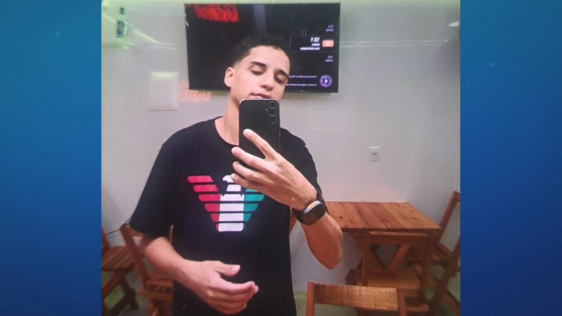 Herus Guimarães Mendes, morto a tiros no Morro Santo Amaro