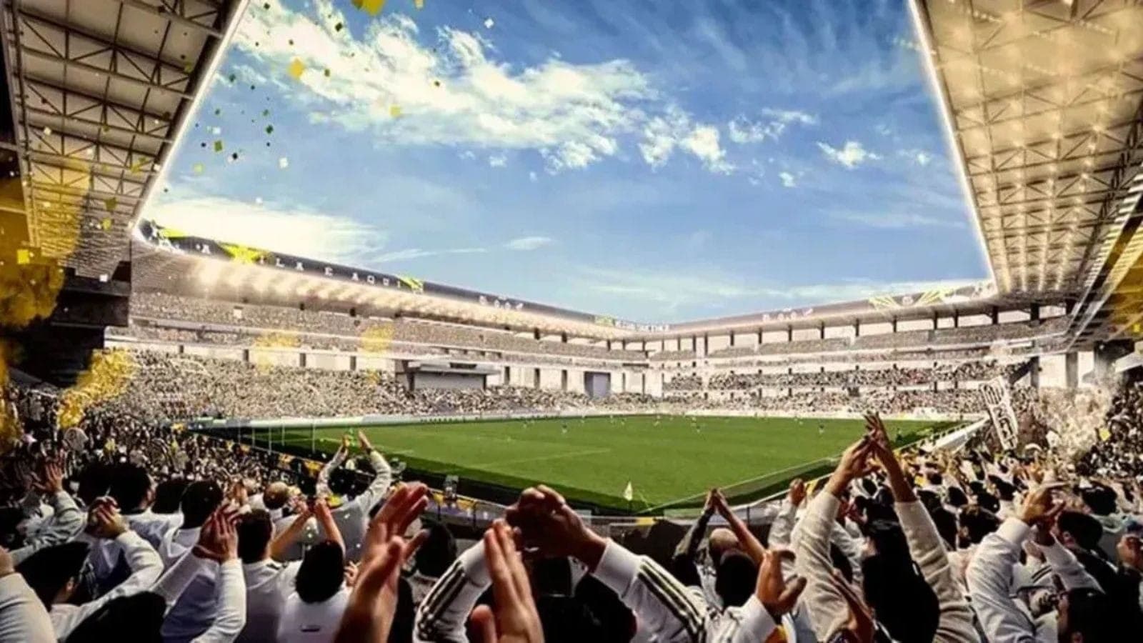 Novo estádio do Santos