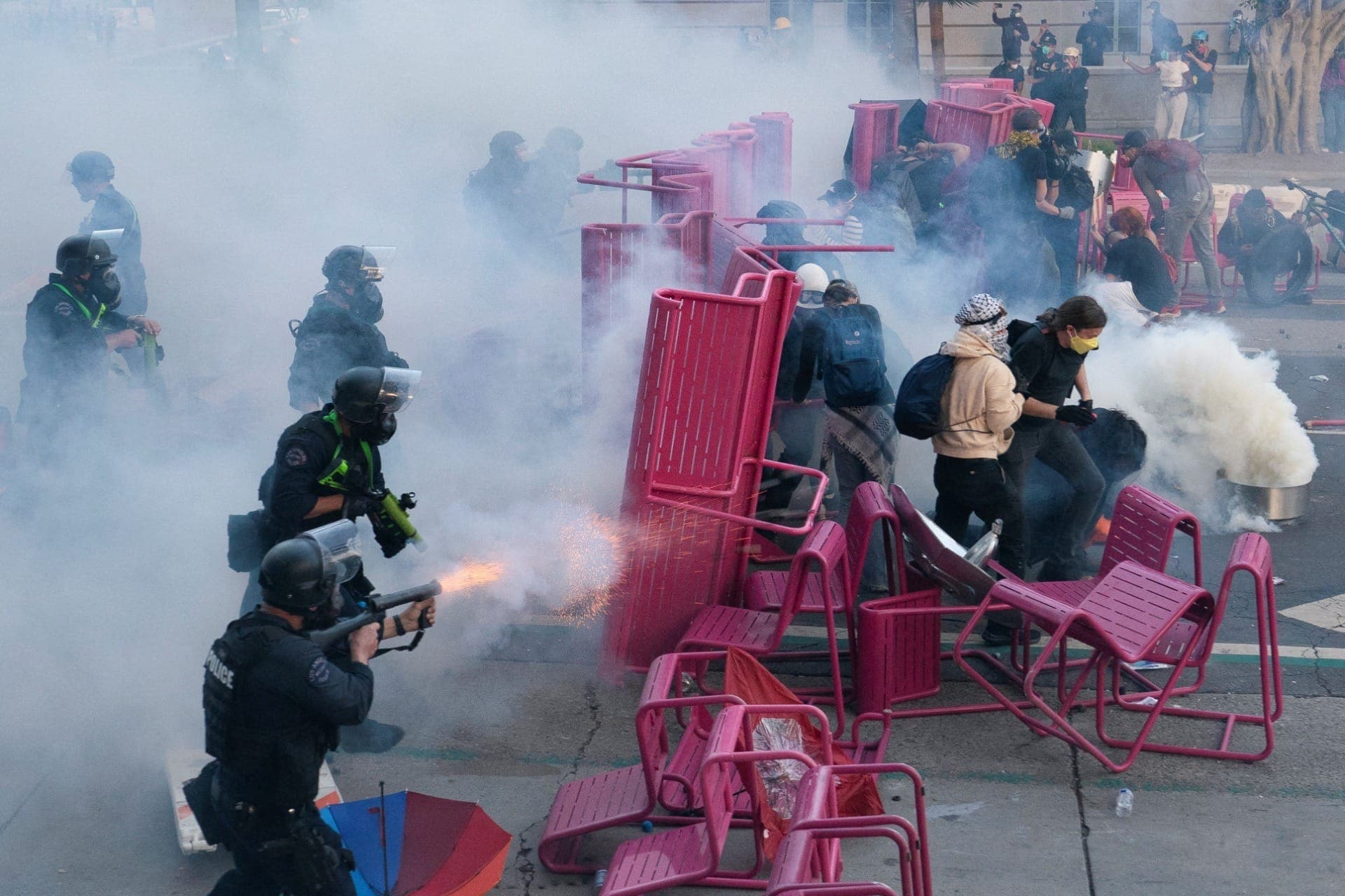 Protestos em Los Angeles