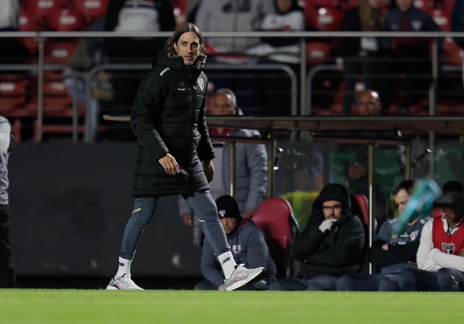 Zubeldia, técnico do São Paulo, diante da derrota para o Vasco