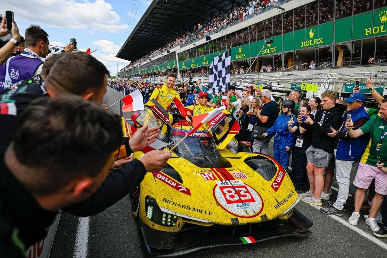 Ferrari conquista sua 12ª vitória nas 24 Horas de Le Mans