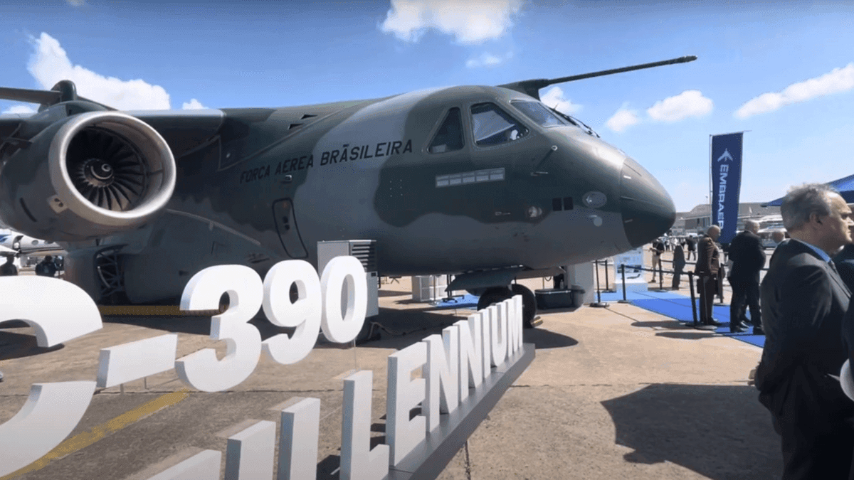 Embraer anuncia venda de sexta aeronave para Força Aérea Portuguesa