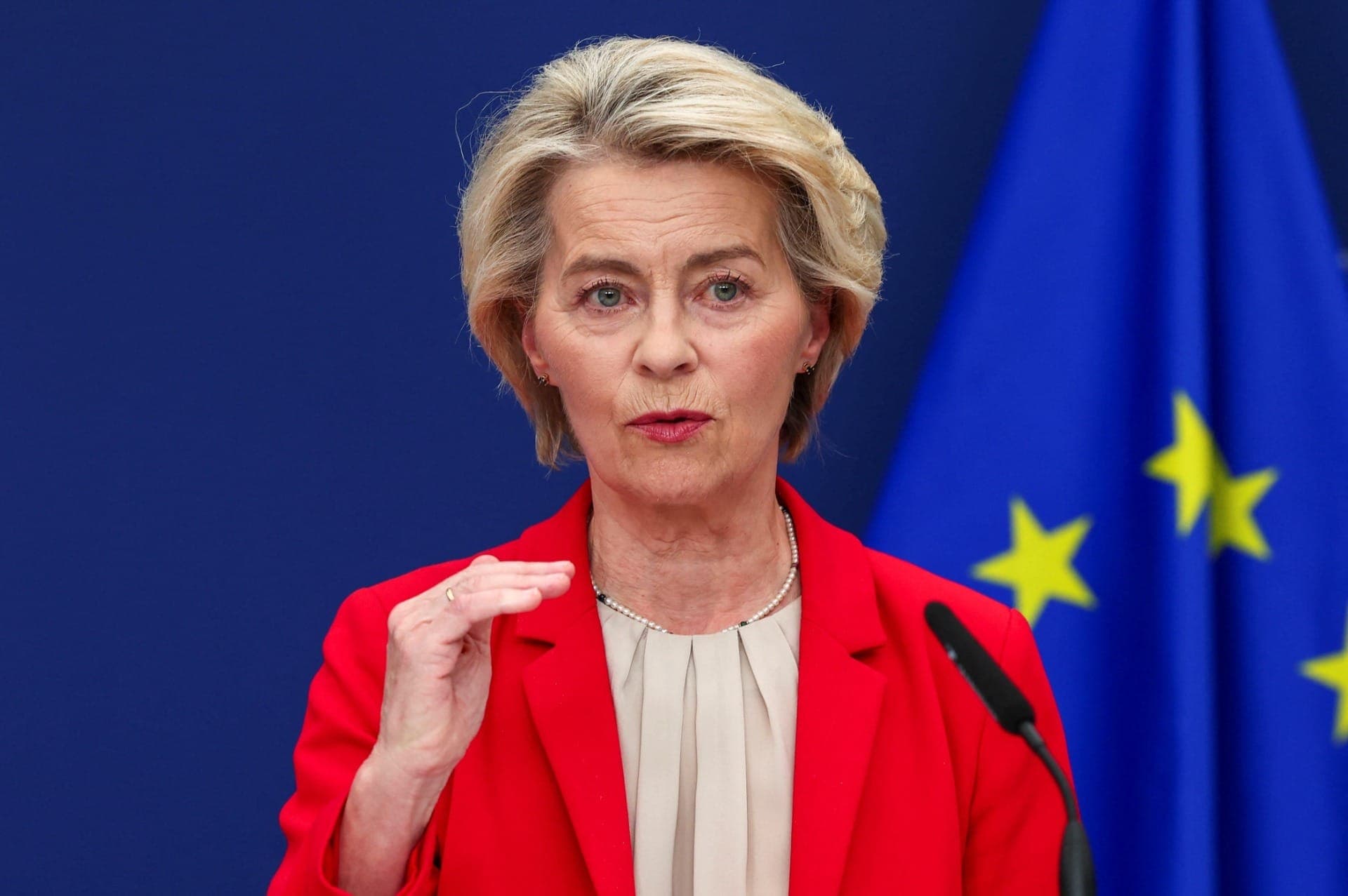 Ursula von der Leyen, presidente da Comissão Europeia
